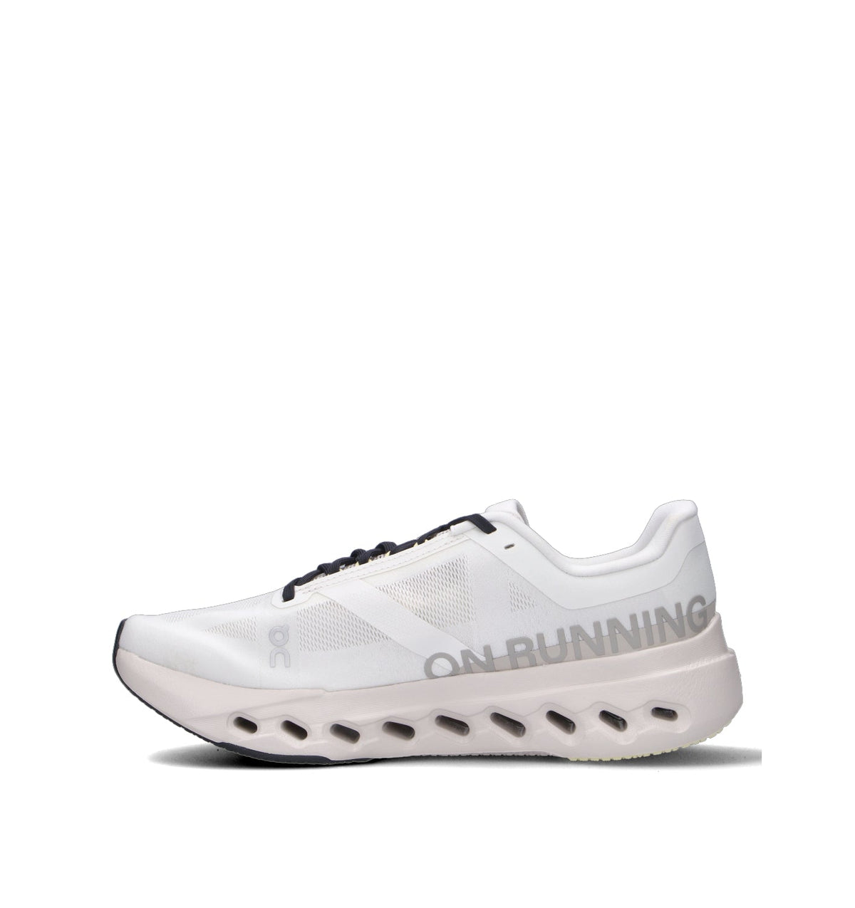 On Cloudsurfer Next Chaussures Running Blanc Argent Homme - 4