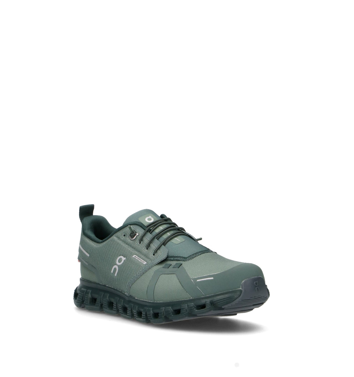 On Cloud 6 Waterproof Baskets Vert Homme - 2