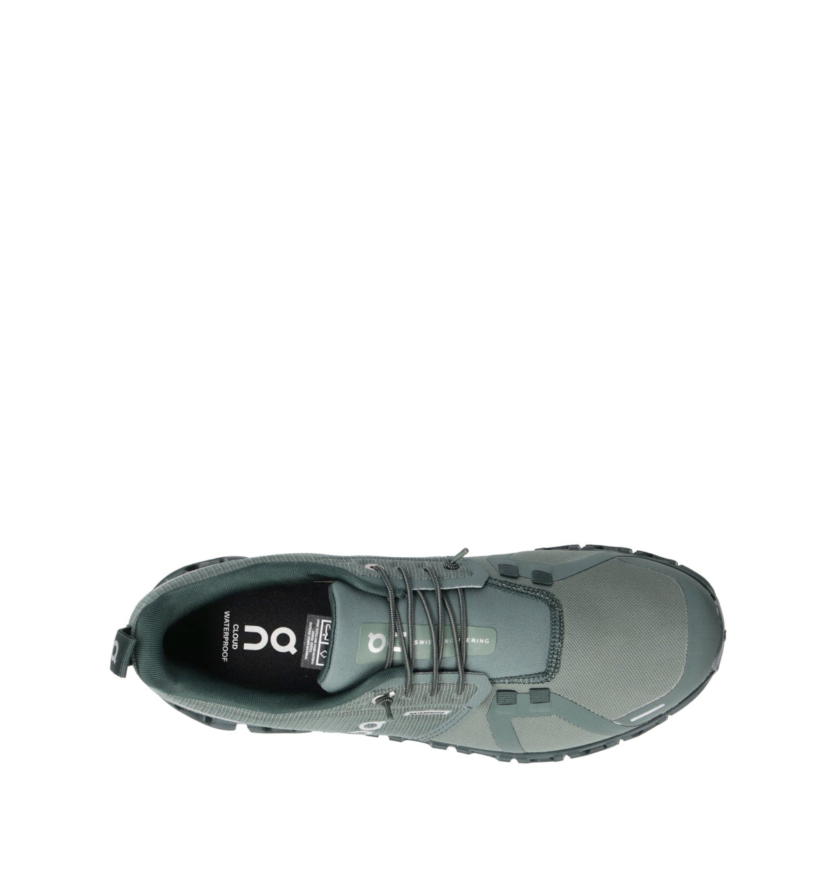 On Cloud 6 Waterproof Baskets Vert Homme - 5