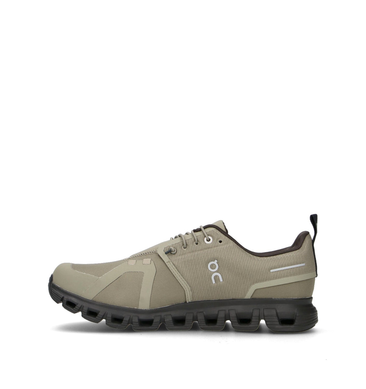 On Cloud 6 Waterproof Baskets Vert Marron Homme - 4