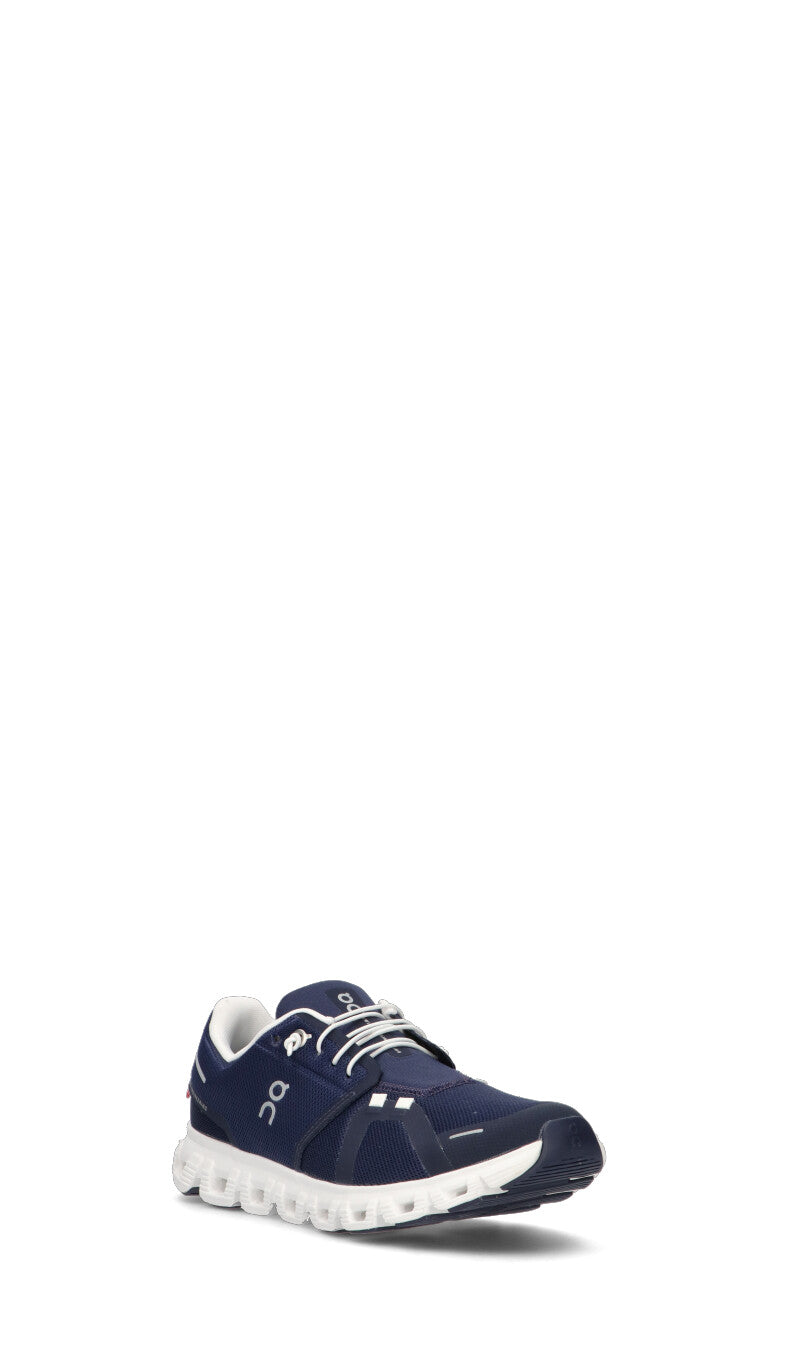 On Cloud 6 Baskets Bleu Marine Blanc Homme - 2