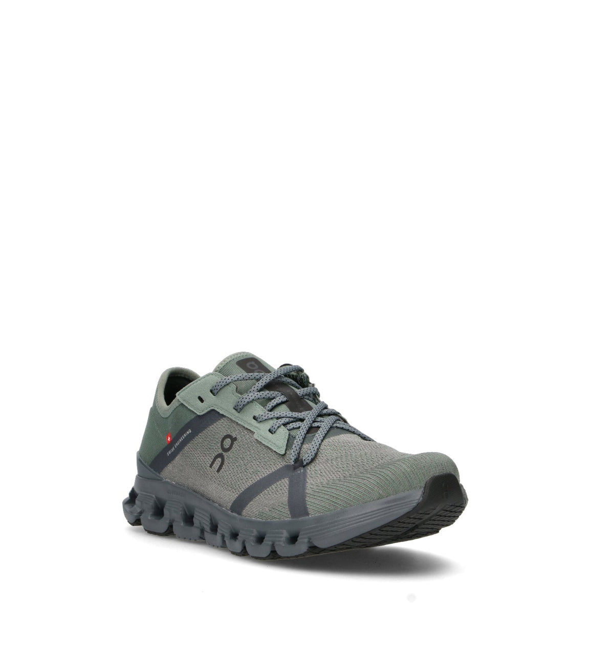 On Cloud X 4 AD Baskets Vert Gris Homme - 2