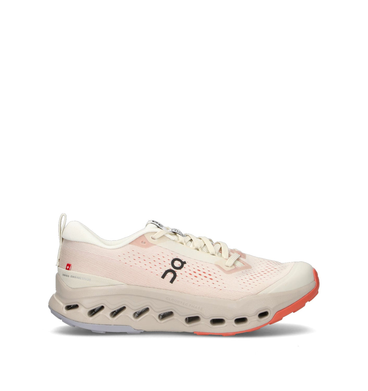 On Cloudsurfer Trail 2 Chaussures Trail Running Blanc Cassé Gris Homme - 1