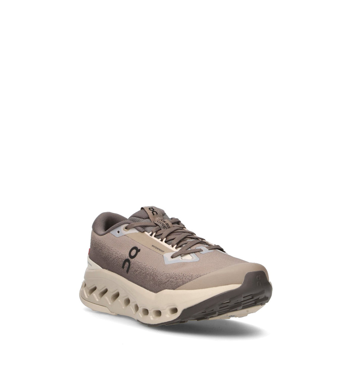 On Cloudsurfer Trail 2 Waterproof Chaussures Trail Running Marron Beige Homme - 2