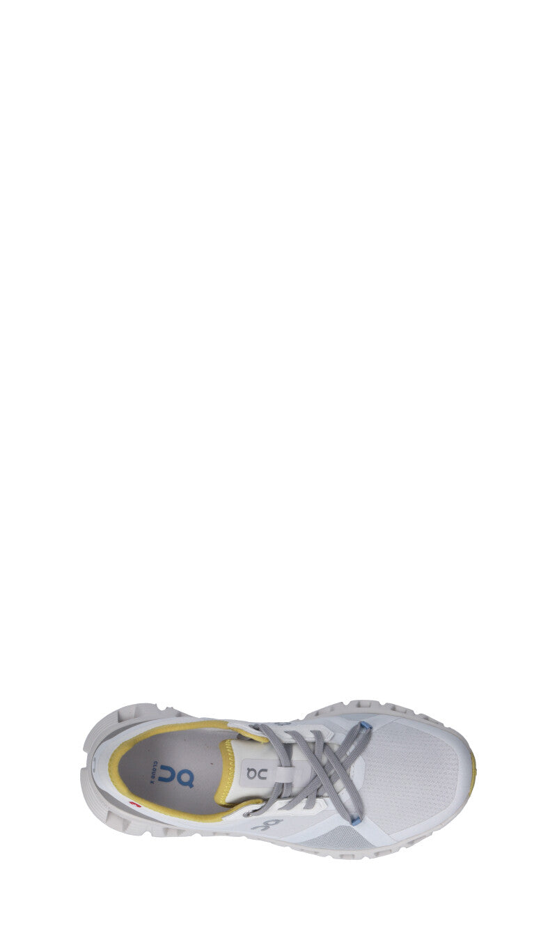 On Cloud X 3 AD Baskets Blanc Bleu Femme - 5