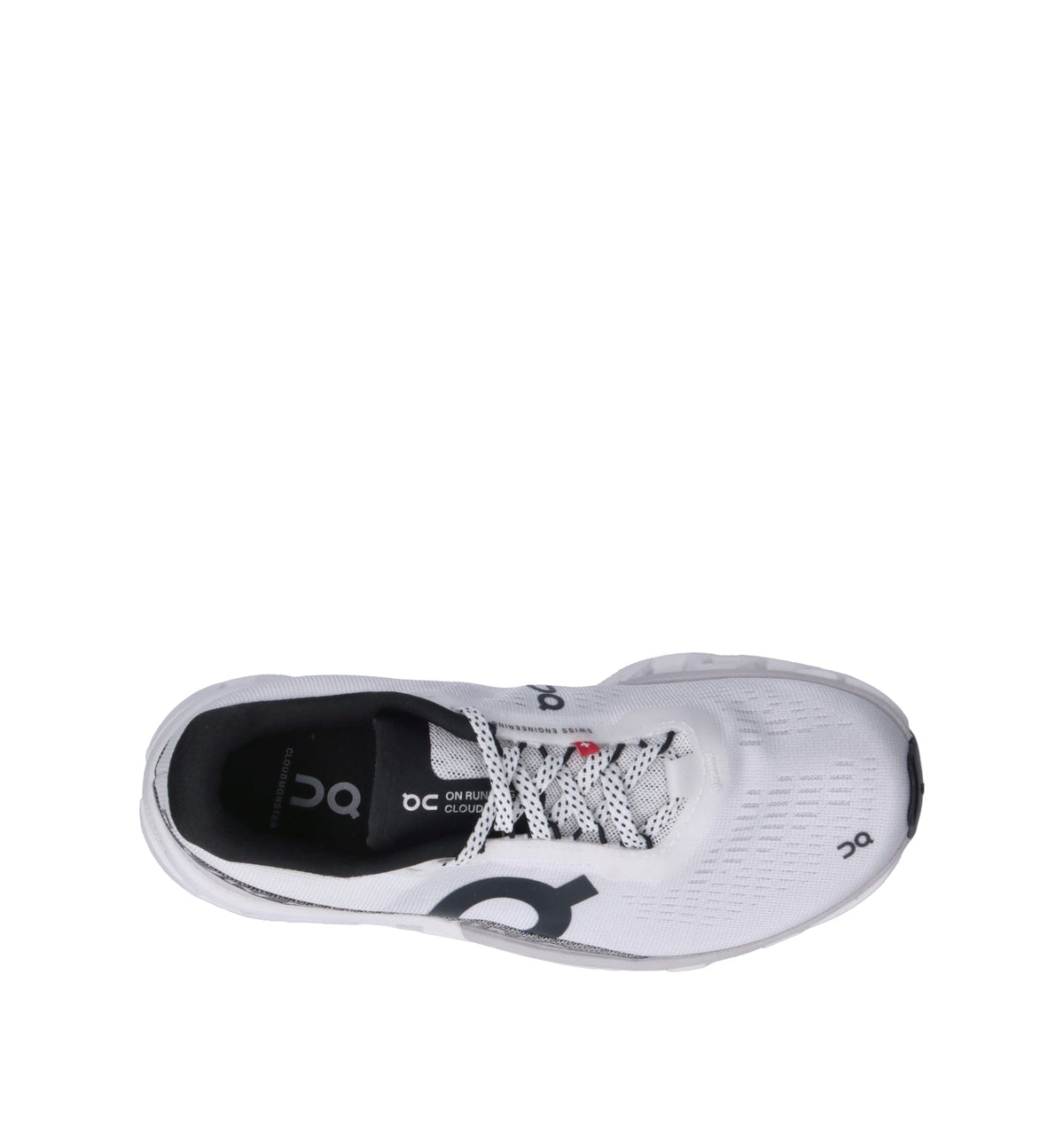 On Cloudmonster 2 Chaussures Running Blanc Gris Femme - 5