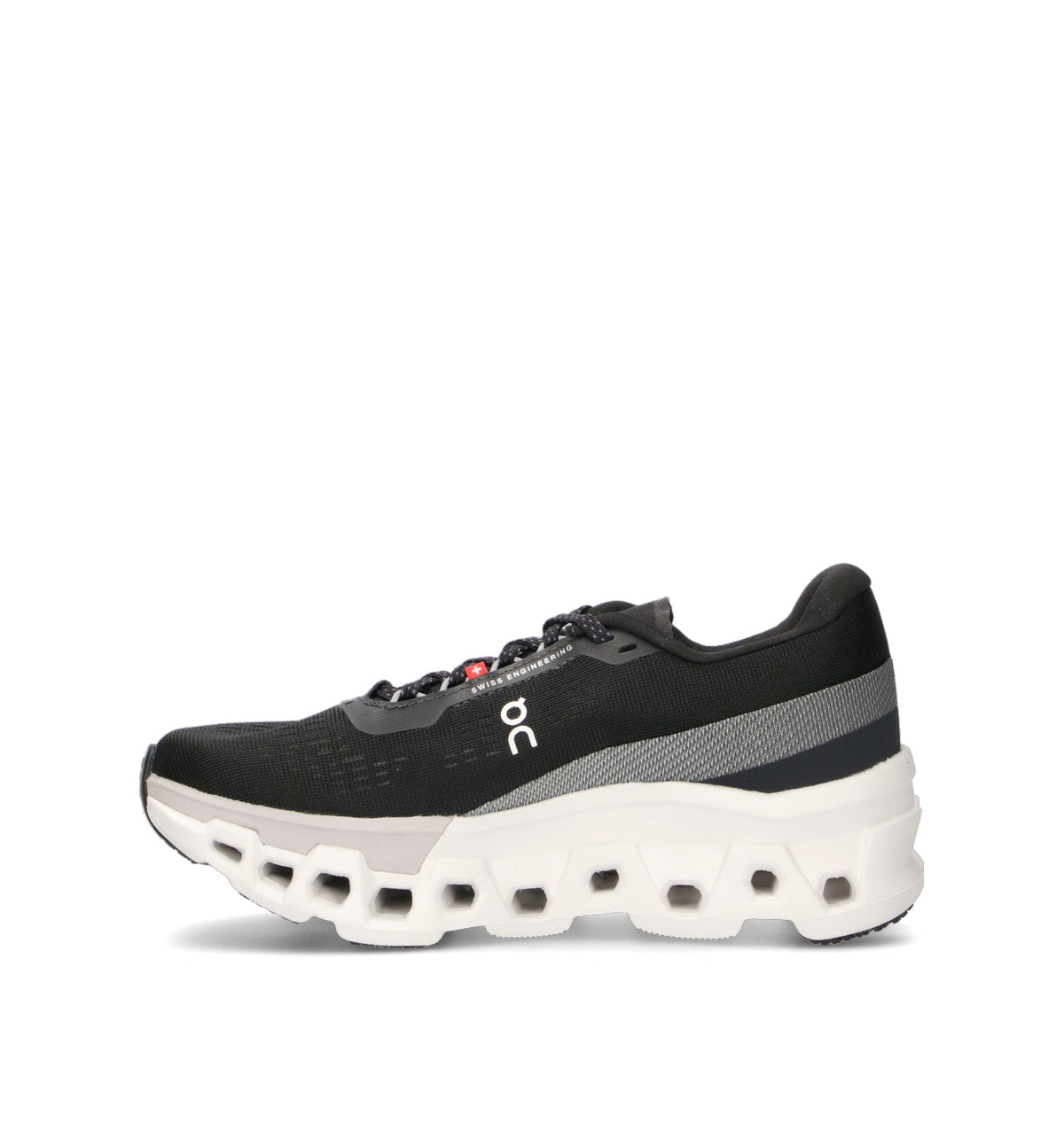 On Cloudmonster 2 Chaussures Running Noir Gris Femme - 4