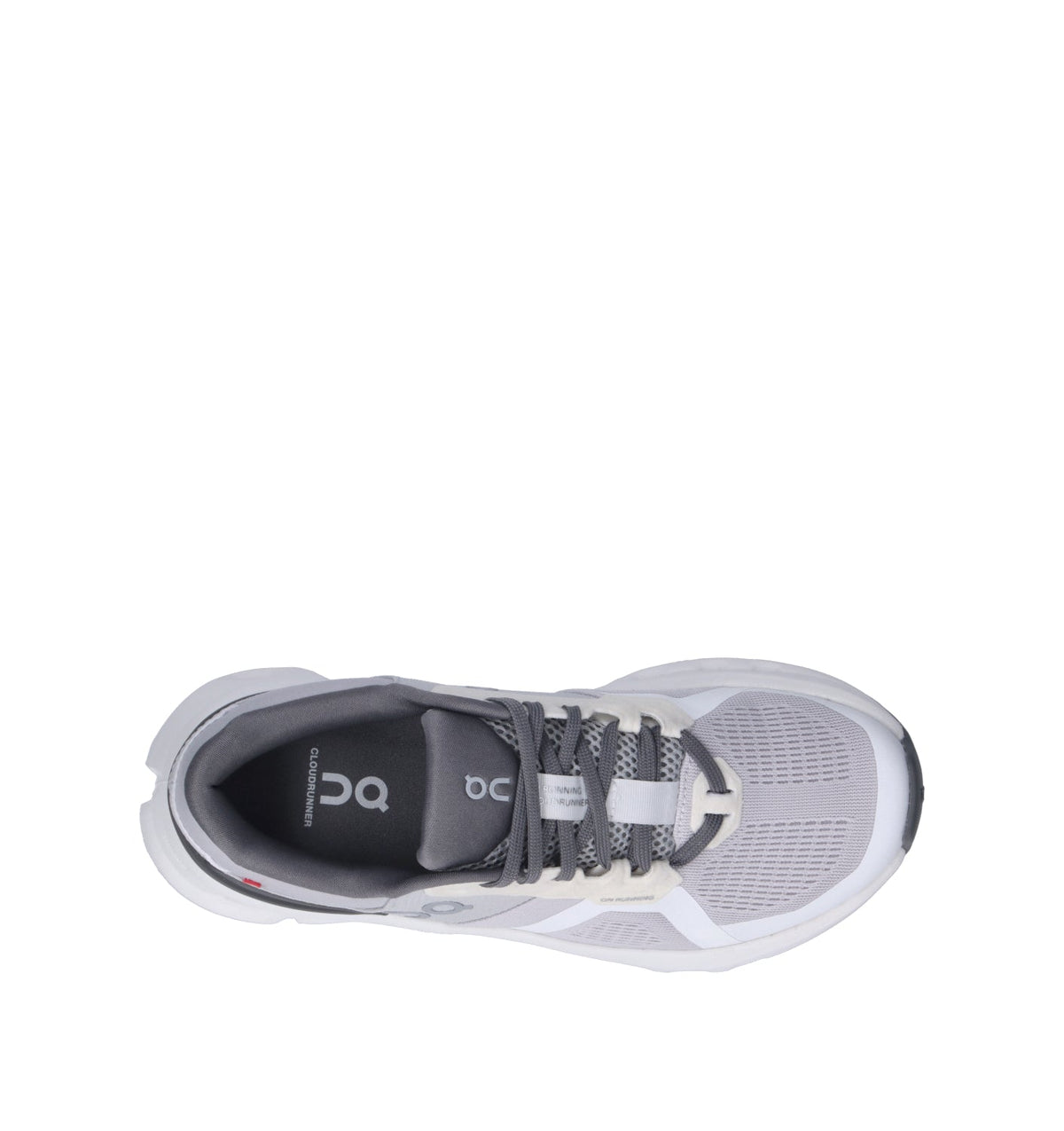 On Cloudrunner 2 Chaussures Running Gris Blanc Femme - 5