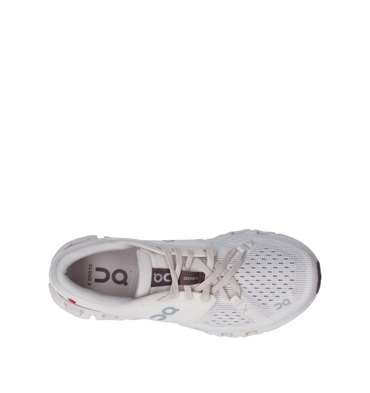 On Cloud X 4 Chaussures Training Blanc Gris Femme - 5