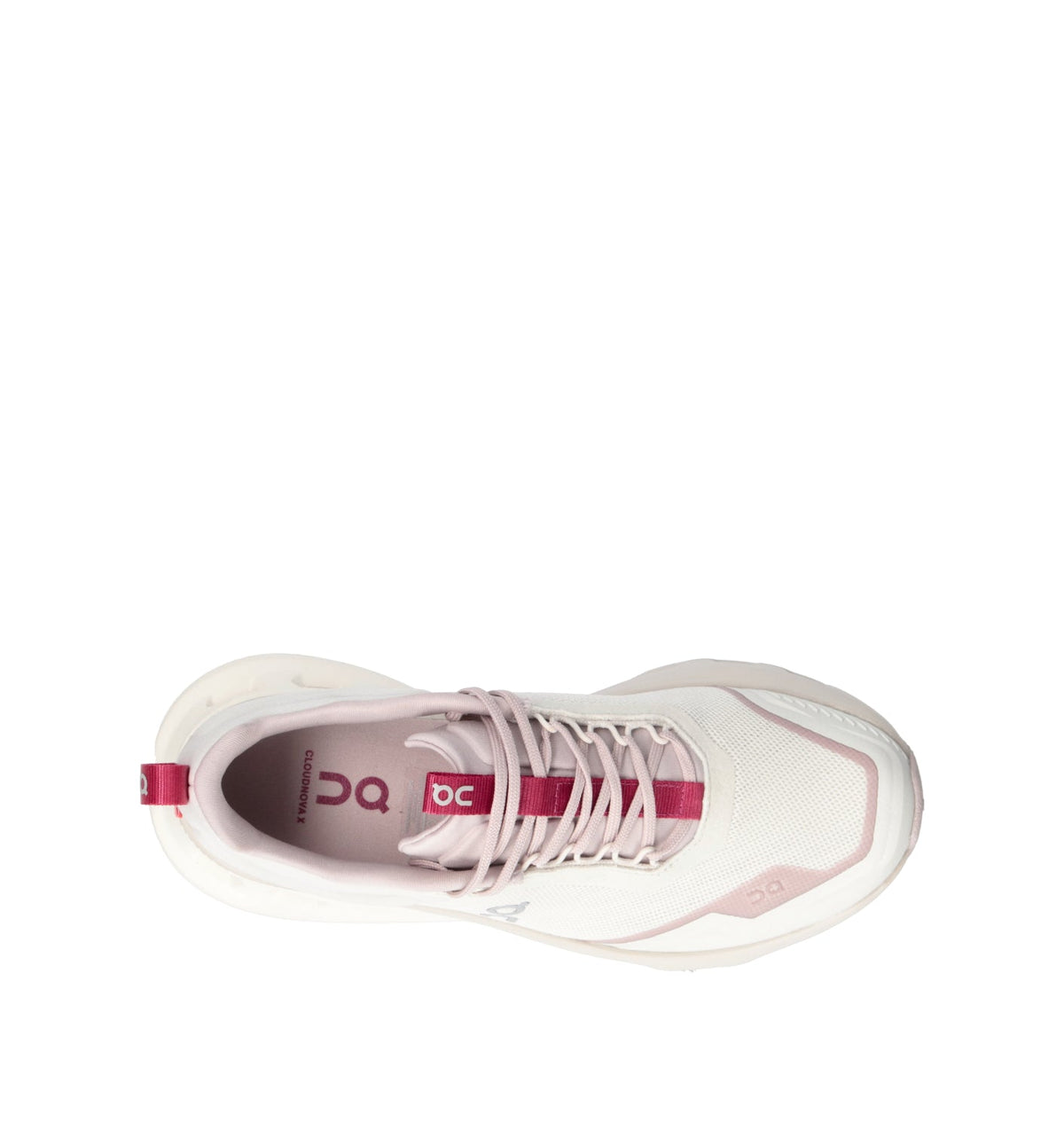 On Cloudnova X Baskets Blanc Gris Femme - 5
