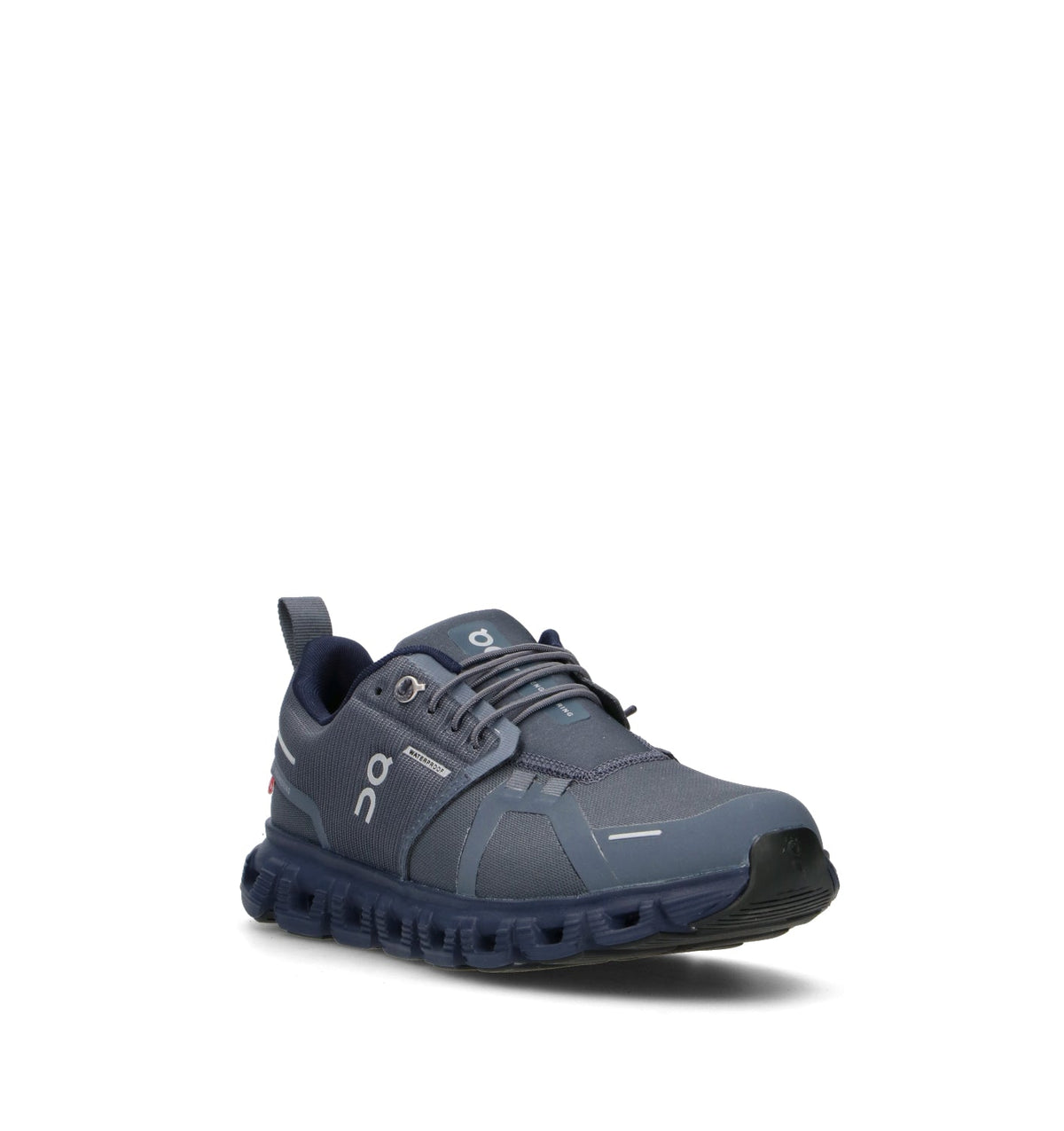 On Cloud 6 Waterproof Baskets Bleu Marine Femme - 2