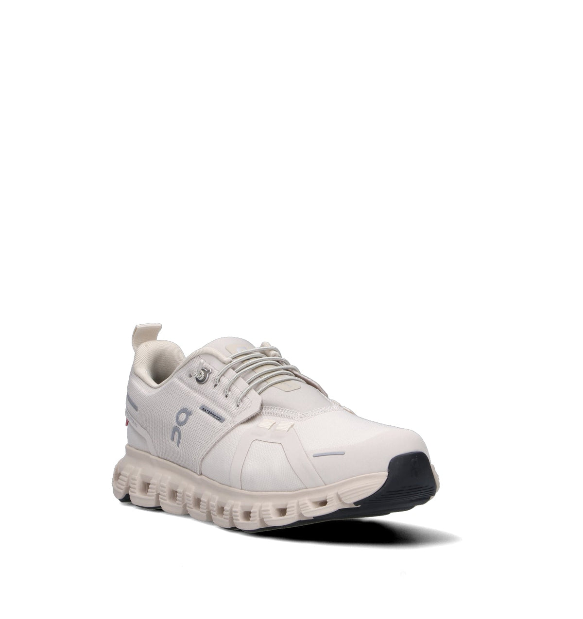On Cloud 6 Waterproof Baskets Blanc Beige Femme - 7