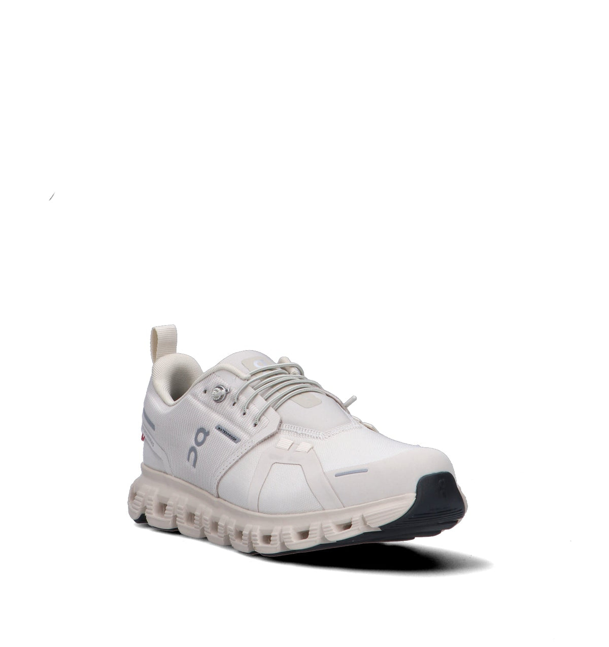 On Cloud 6 Waterproof Baskets Blanc Beige Femme - 2