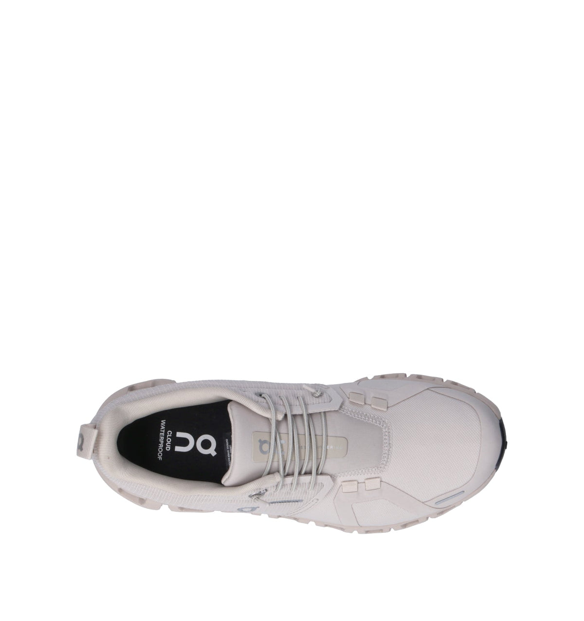 On Cloud 6 Waterproof Baskets Blanc Beige Femme - 10