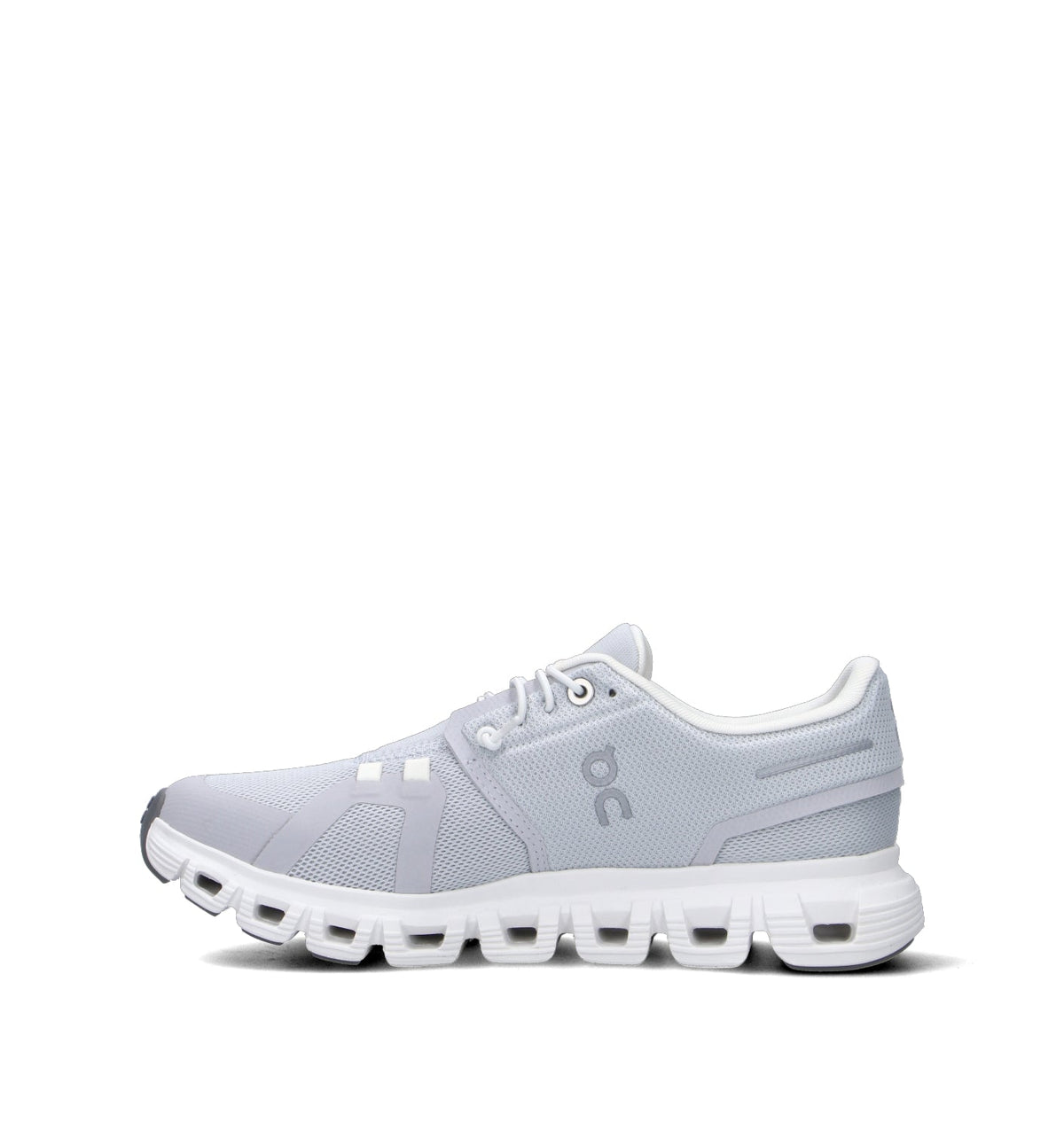 On Cloud 6 Baskets Gris Blanc Femme - 4