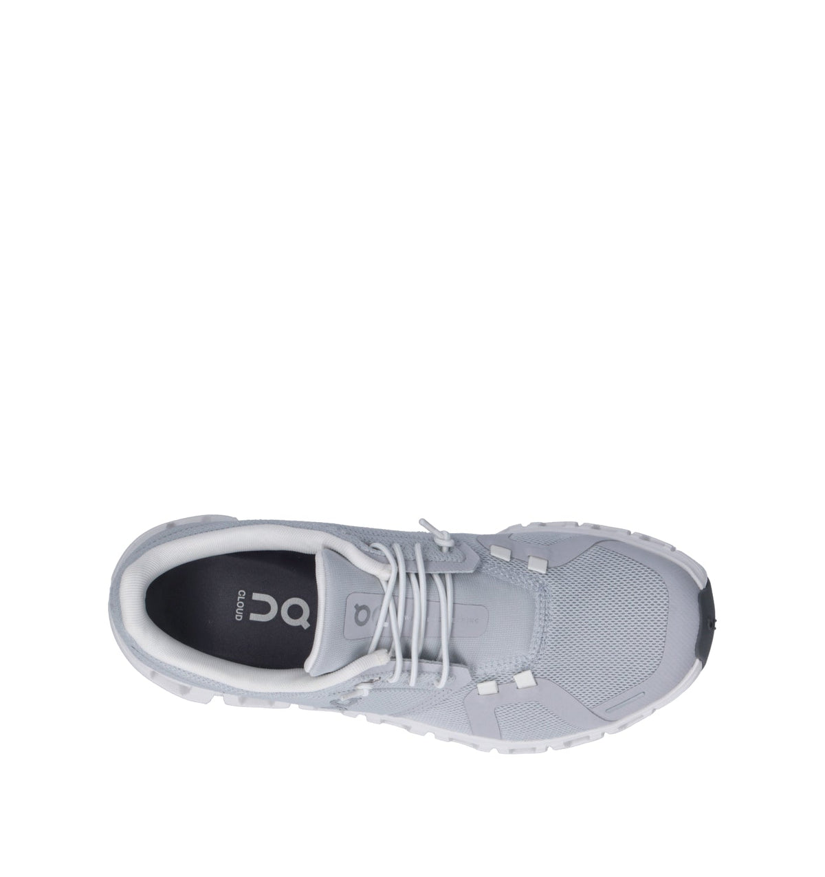 On Cloud 6 Baskets Gris Blanc Femme - 5