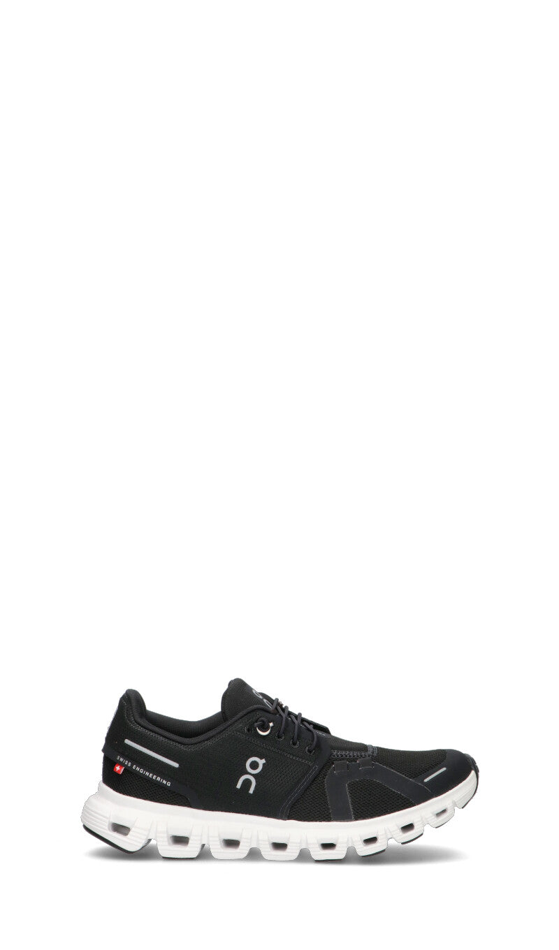 On Cloud 6 Baskets Noir Blanc Femme - 1
