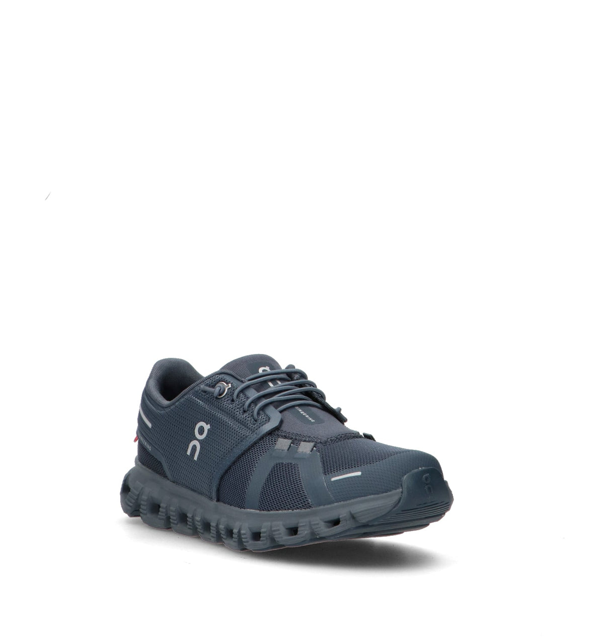 On Cloud 6 Baskets Bleu Marine Gris Femme - 2