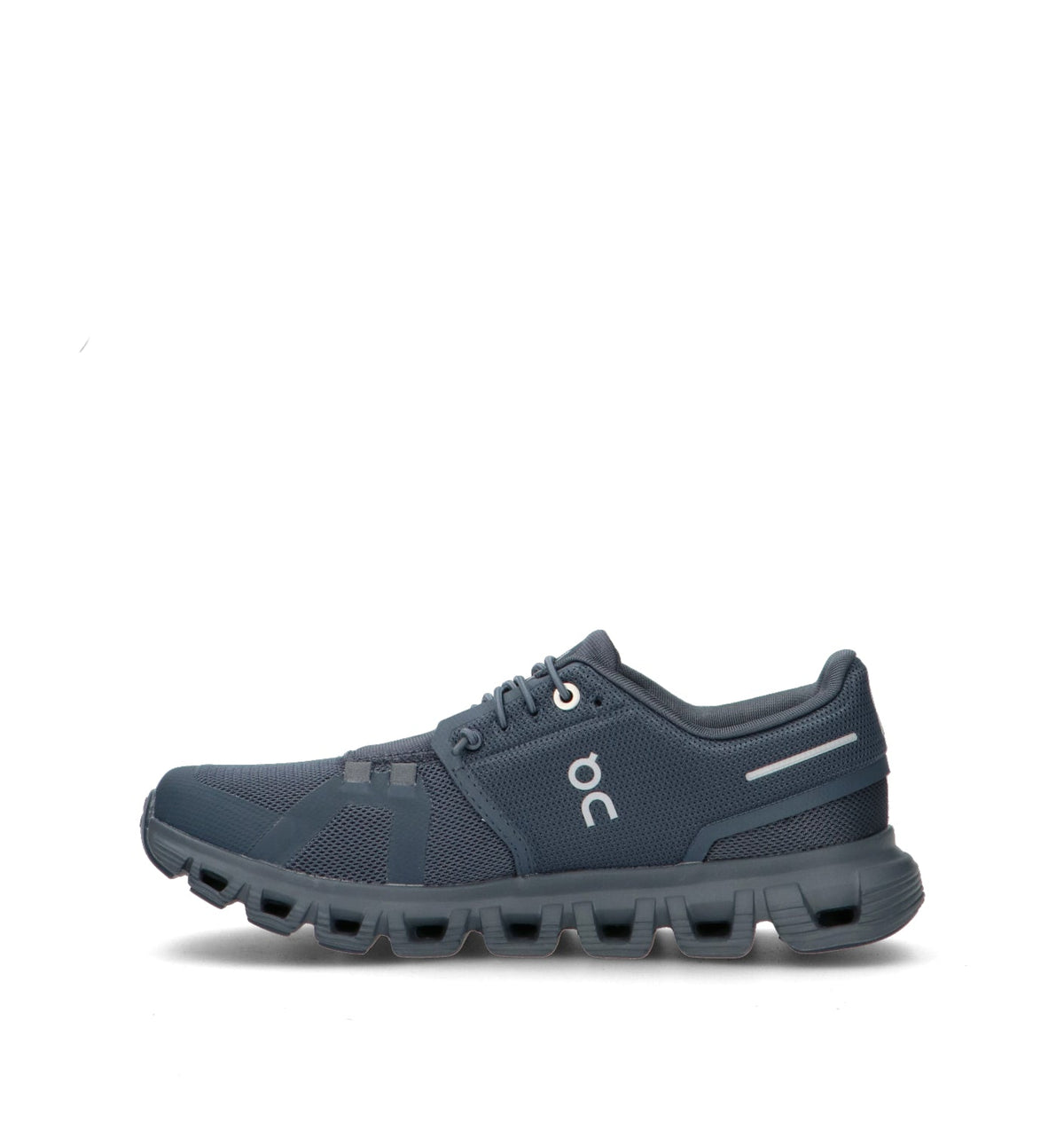 On Cloud 6 Baskets Bleu Marine Gris Femme - 4