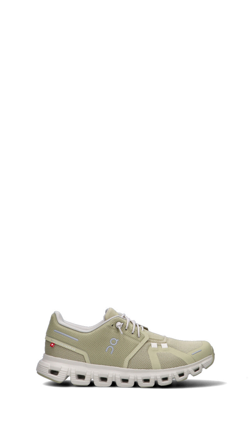 On Cloud 6 Baskets Vert Blanc Femme - 1