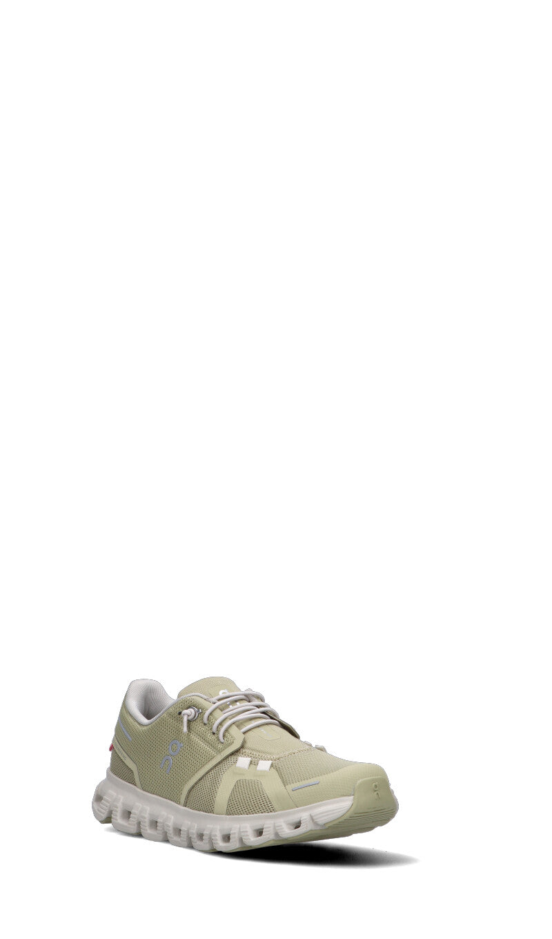 On Cloud 6 Baskets Vert Blanc Femme - 2
