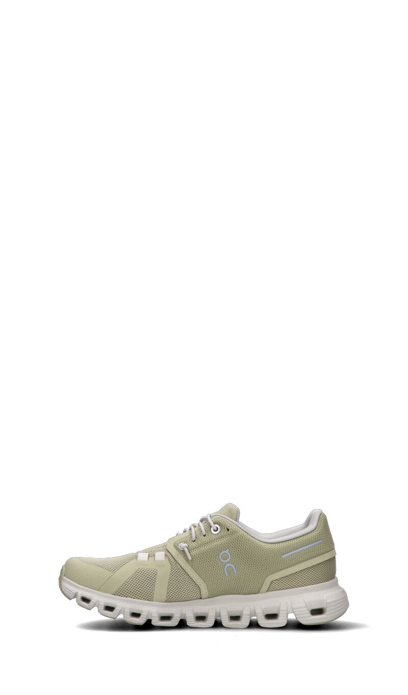 On Cloud 6 Baskets Vert Blanc Femme - 4