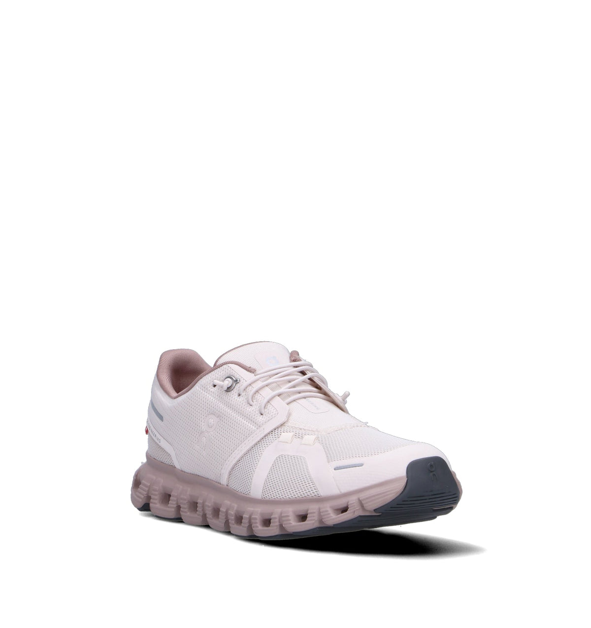 On Cloud 6 Baskets Rose Beige Femme - 2