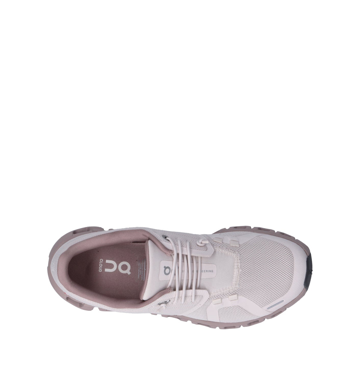 On Cloud 6 Baskets Rose Beige Femme - 5