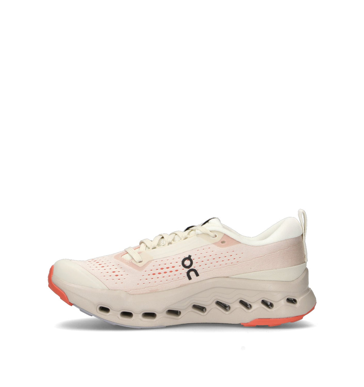 On Cloudsurfer Trail 2 Chaussures Trail Running Blanc Rose Femme - 4