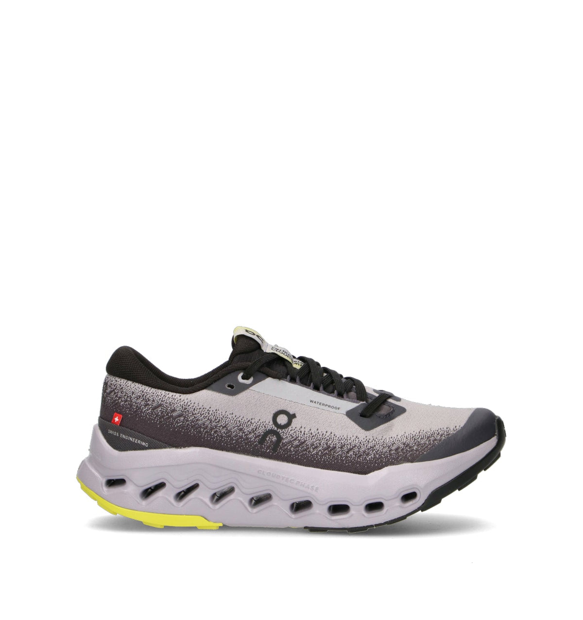 On Cloudsurfer Trail 2 Waterproof Chaussures Trail Running Noir Violet Femme - 1
