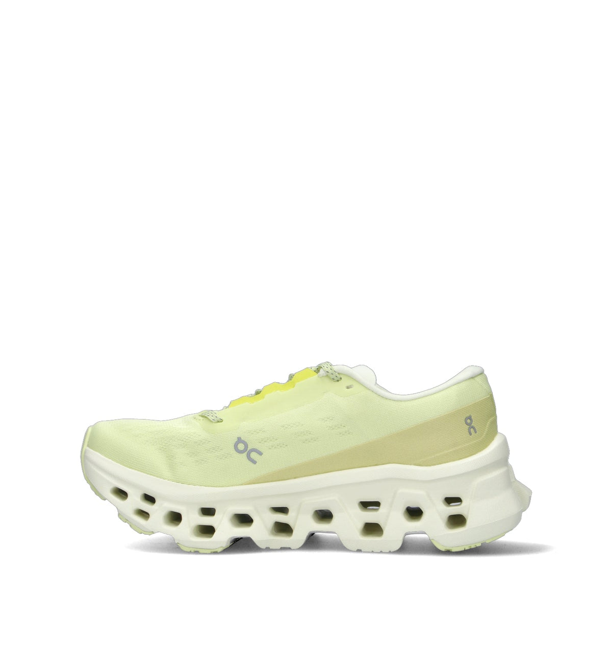 On Cloudmonster 3 Chaussures Running Jaune Vert Femme - 4