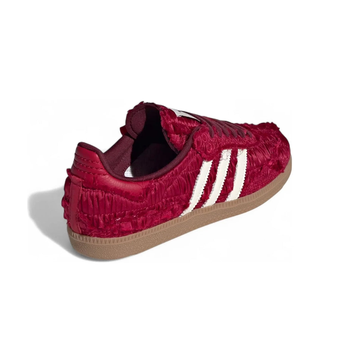 adidas Samba x Caroline Hu Satin Baskets Rouge Femme - 3