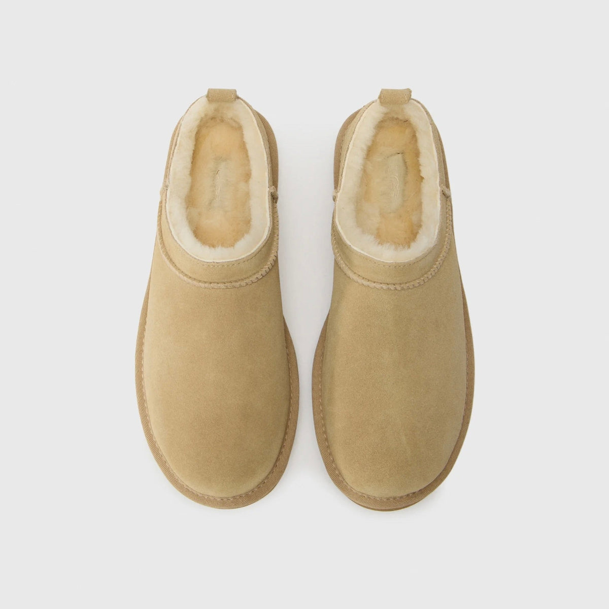 UGG Classic Micro Sand Bottines Beige Femme - 4