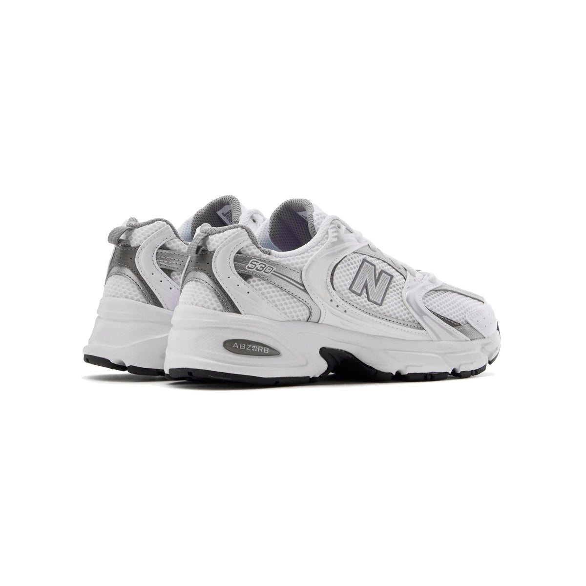 New Balance 530 Baskets Blanc Gris Homme Femme - 3