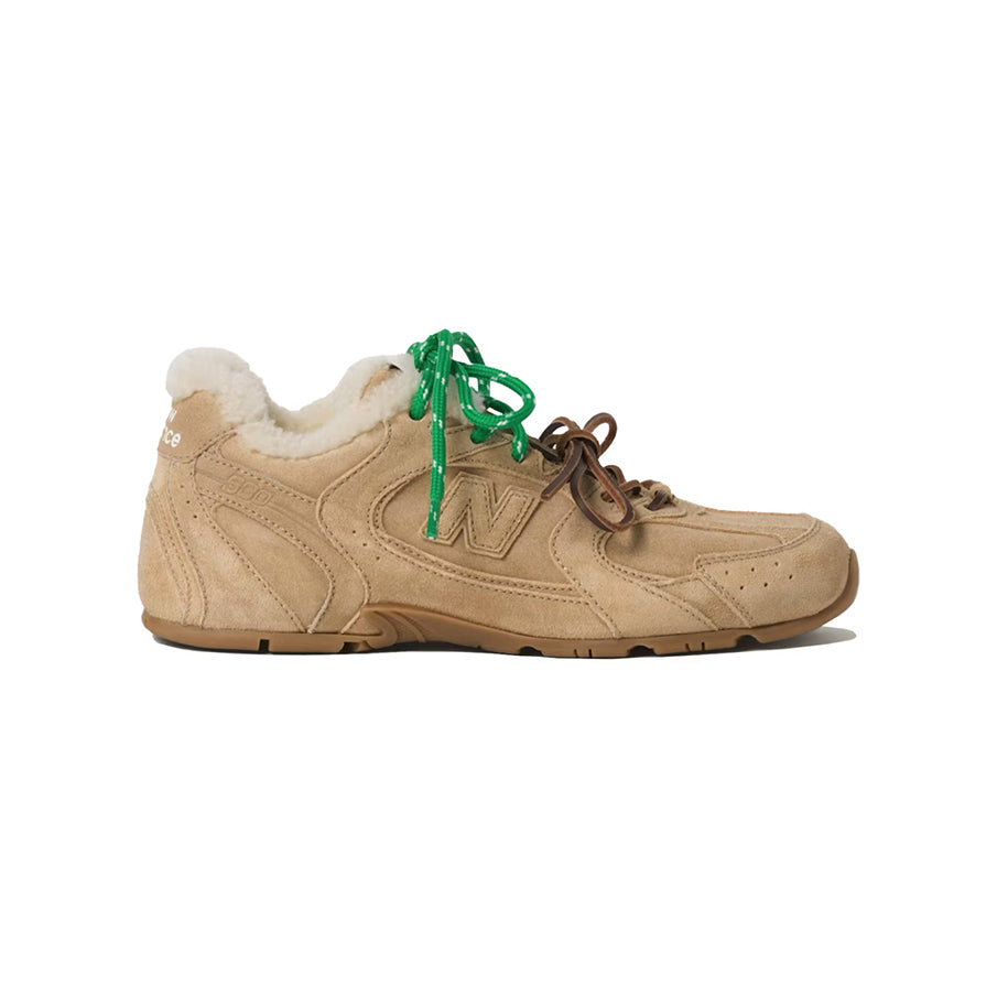 New Balance 530 x Miu Miu Baskets en Peau Lainée Blanc Cassé Homme Femme - 1