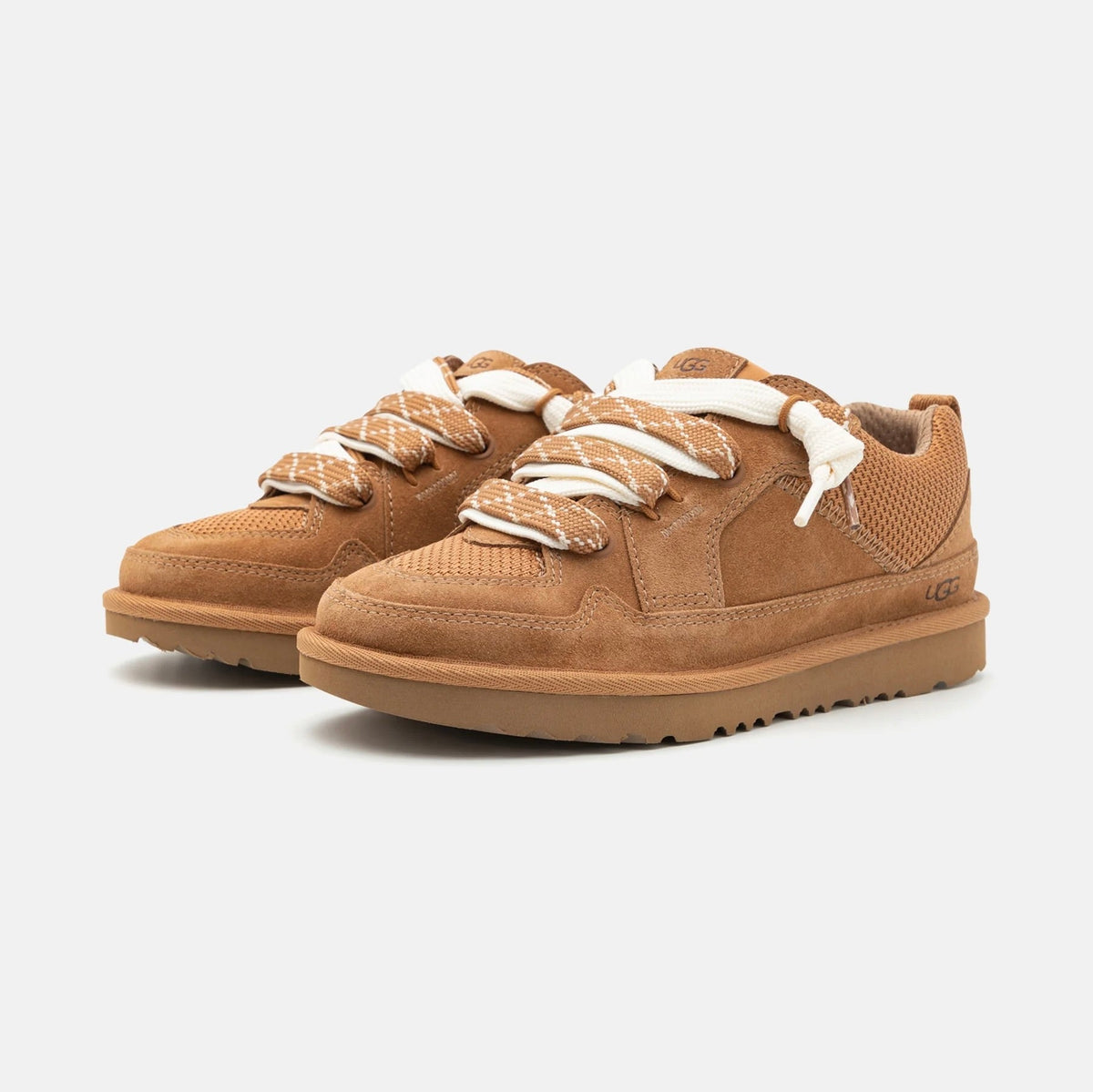 UGG Lowmel Lo Chestnut Basket Marron Femme - 2