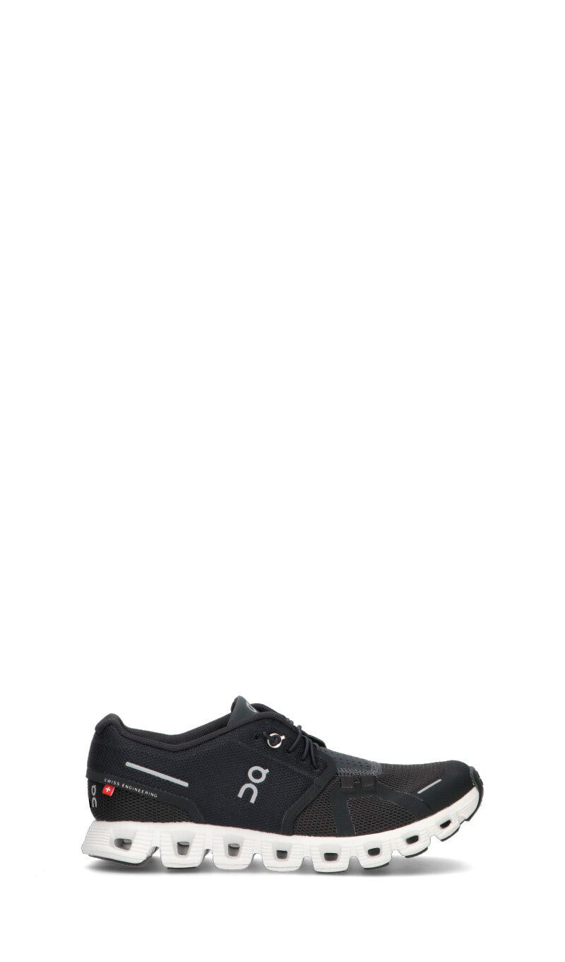 On Cloud 5 Baskets Noir Blanc Femme - 1