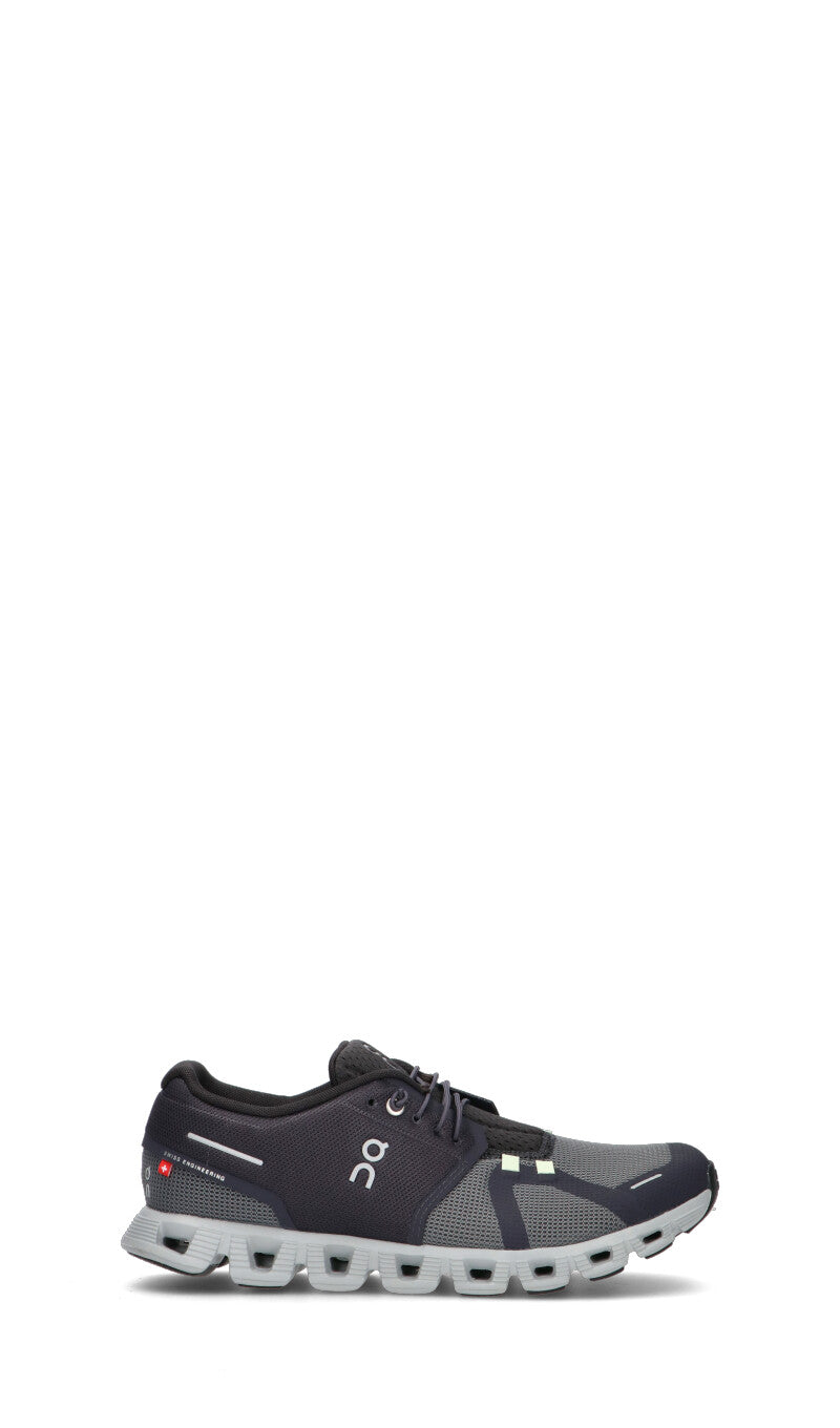 On Cloud 5 Push Baskets Gris Noir Homme - 1
