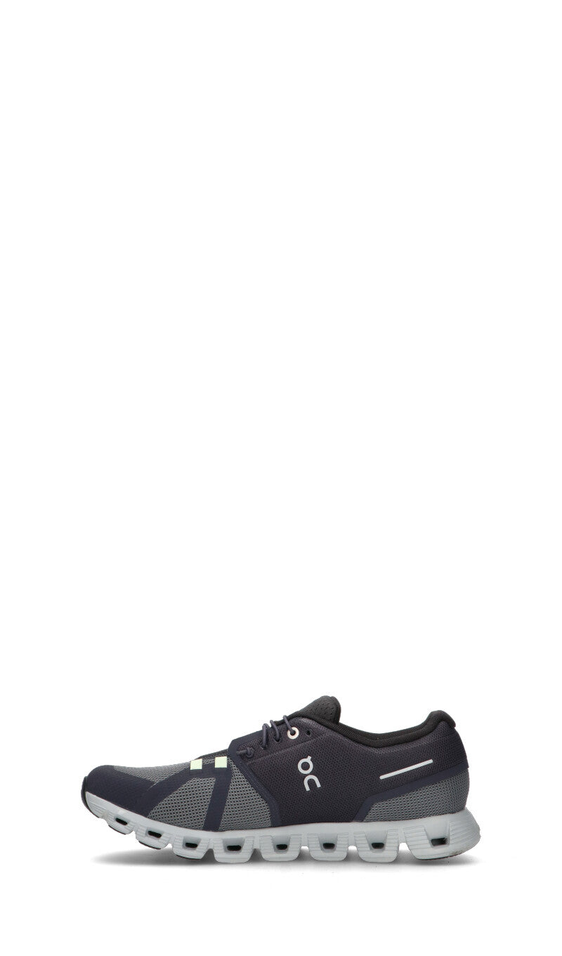 On Cloud 5 Push Baskets Gris Noir Homme - 4