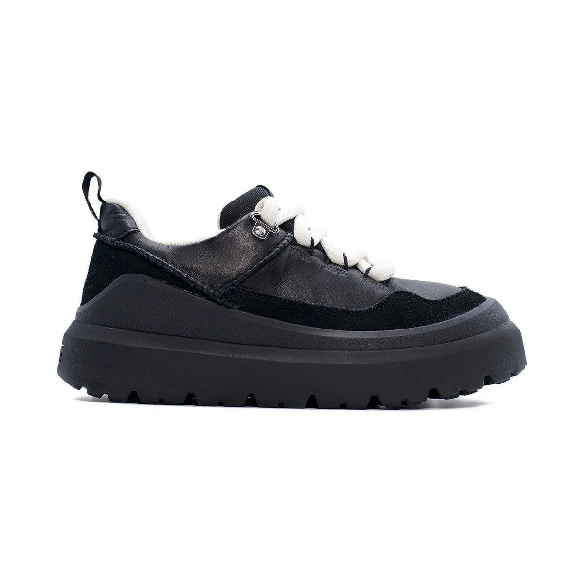 UGG Heritage Utility Sneaker Black Basket Noir Homme Femme - 1
