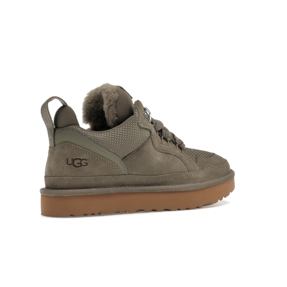 UGG Lowmel Moss Green Basket Vert Femme - 2