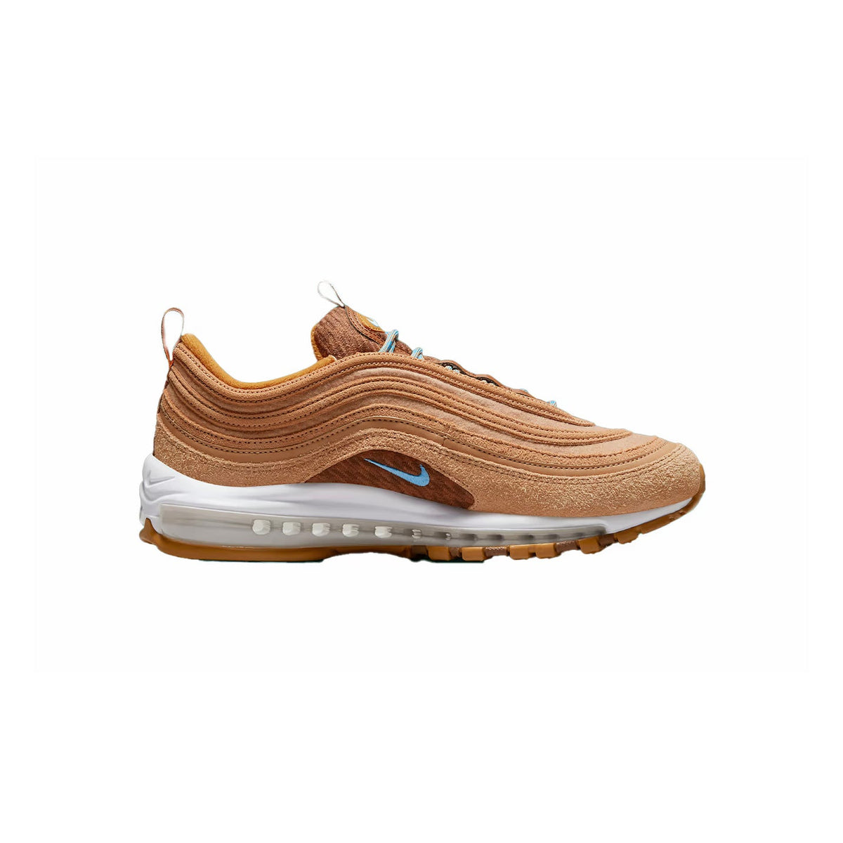 Nike Air Max 97 Teddy Bear Brown Baskets Marron Homme Femme - 1