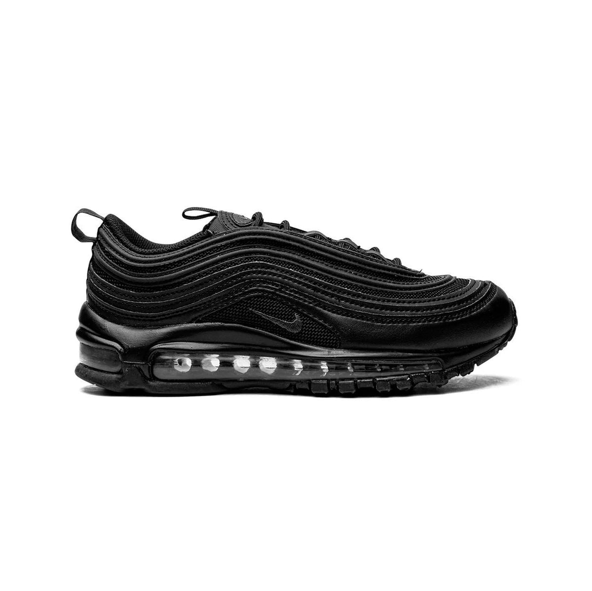 Nike Air Max 97 Triple Black Baskets Noir Homme Femme - 1