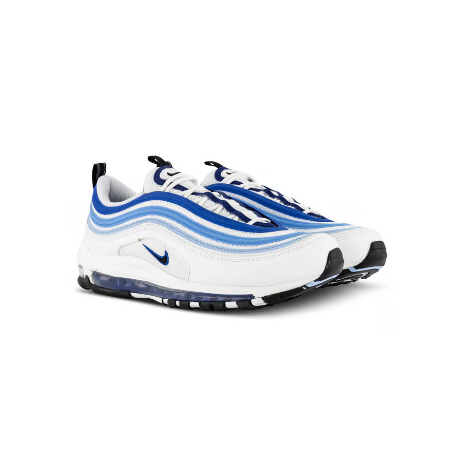 Nike Air Max 97 White Psychic Blue Baskets Blanc Bleu Homme Femme - 2