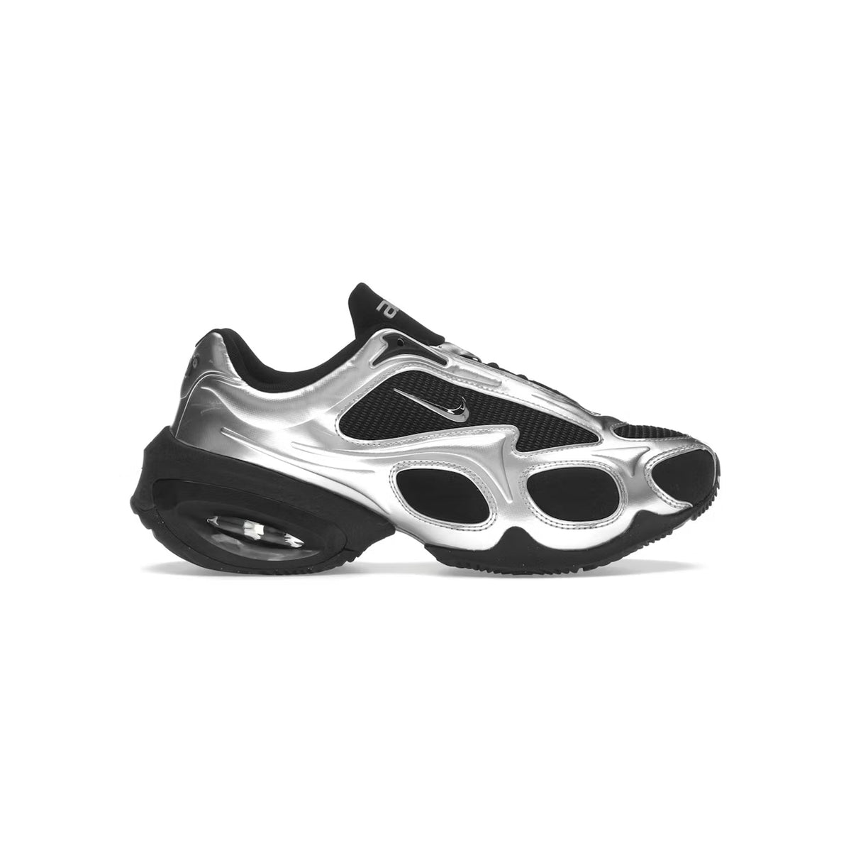 Nike Air Max Muse Black Metallic Silver Baskets Noir Argent Homme Femme - 1