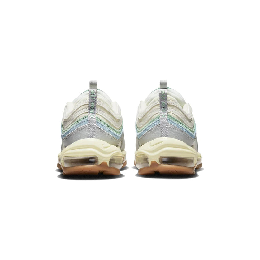 Nike Air Max 97 Enamel Green Sail Worn Blue Baskets Vert Bleu Homme Femme - 3