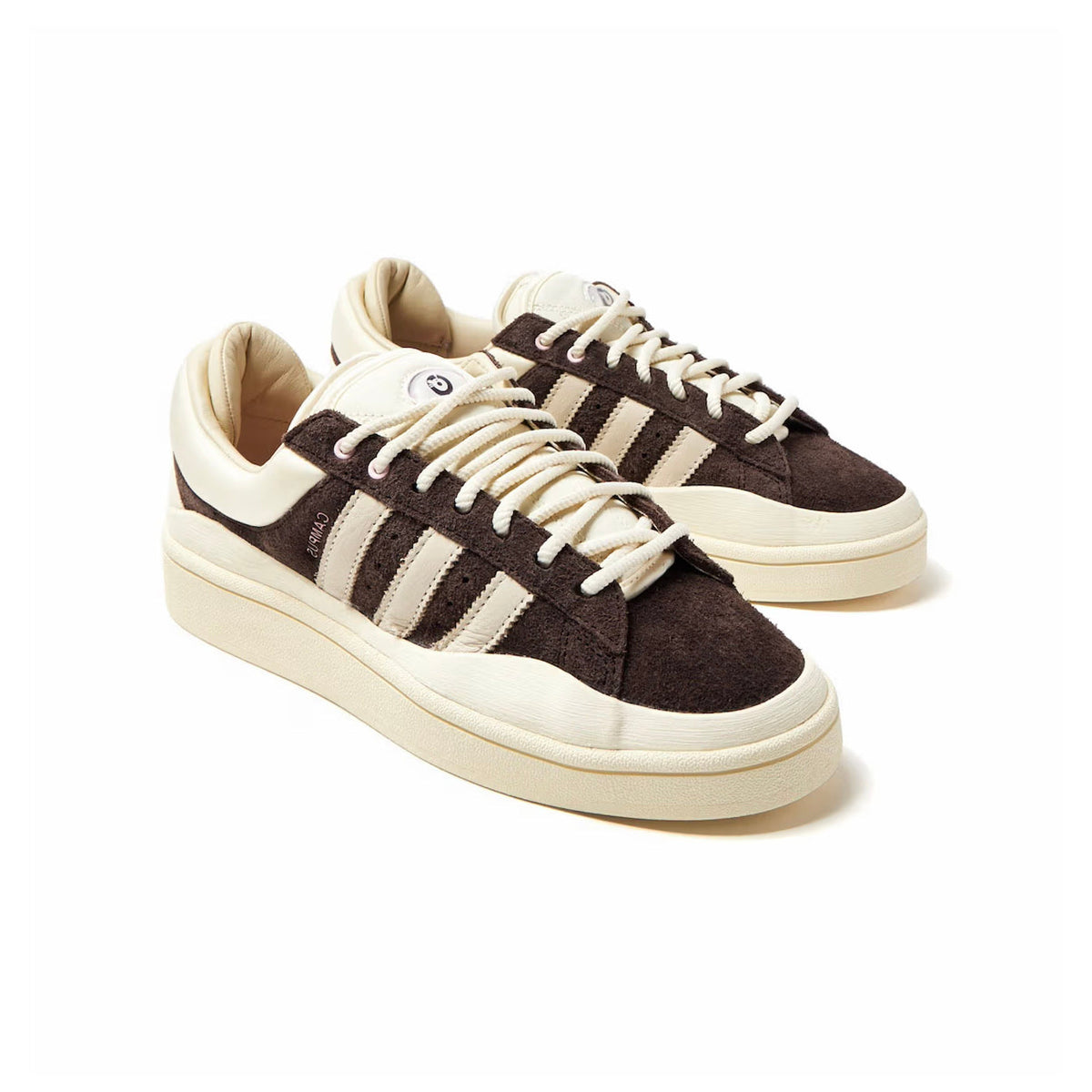 adidas Campus x Bad Bunny Last Campus Baskets Marron Homme Femme - 2