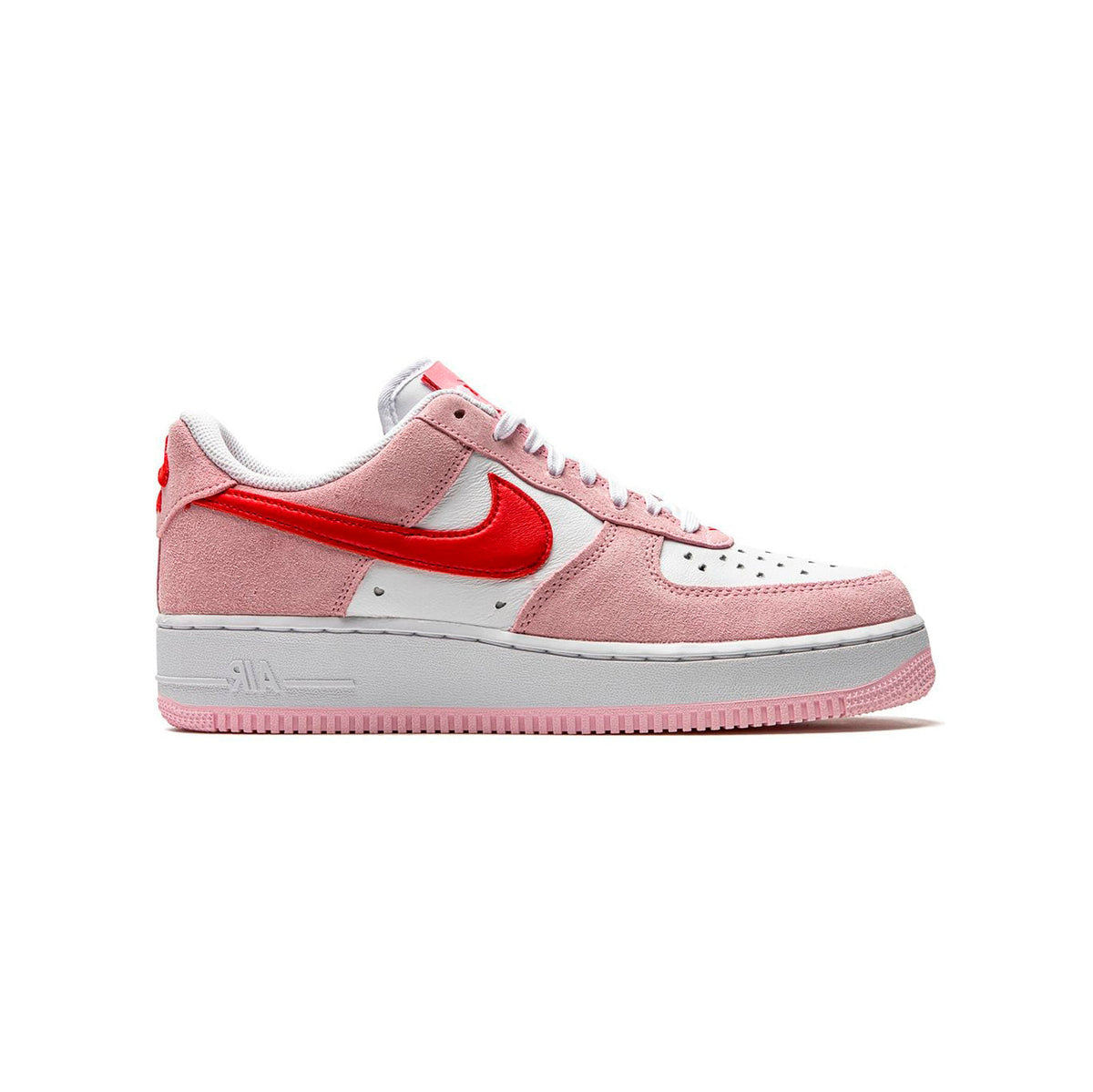 Nike Air Force 1 '07 Valentine's Day Baskets Blanc Bleu Homme Femme - 1