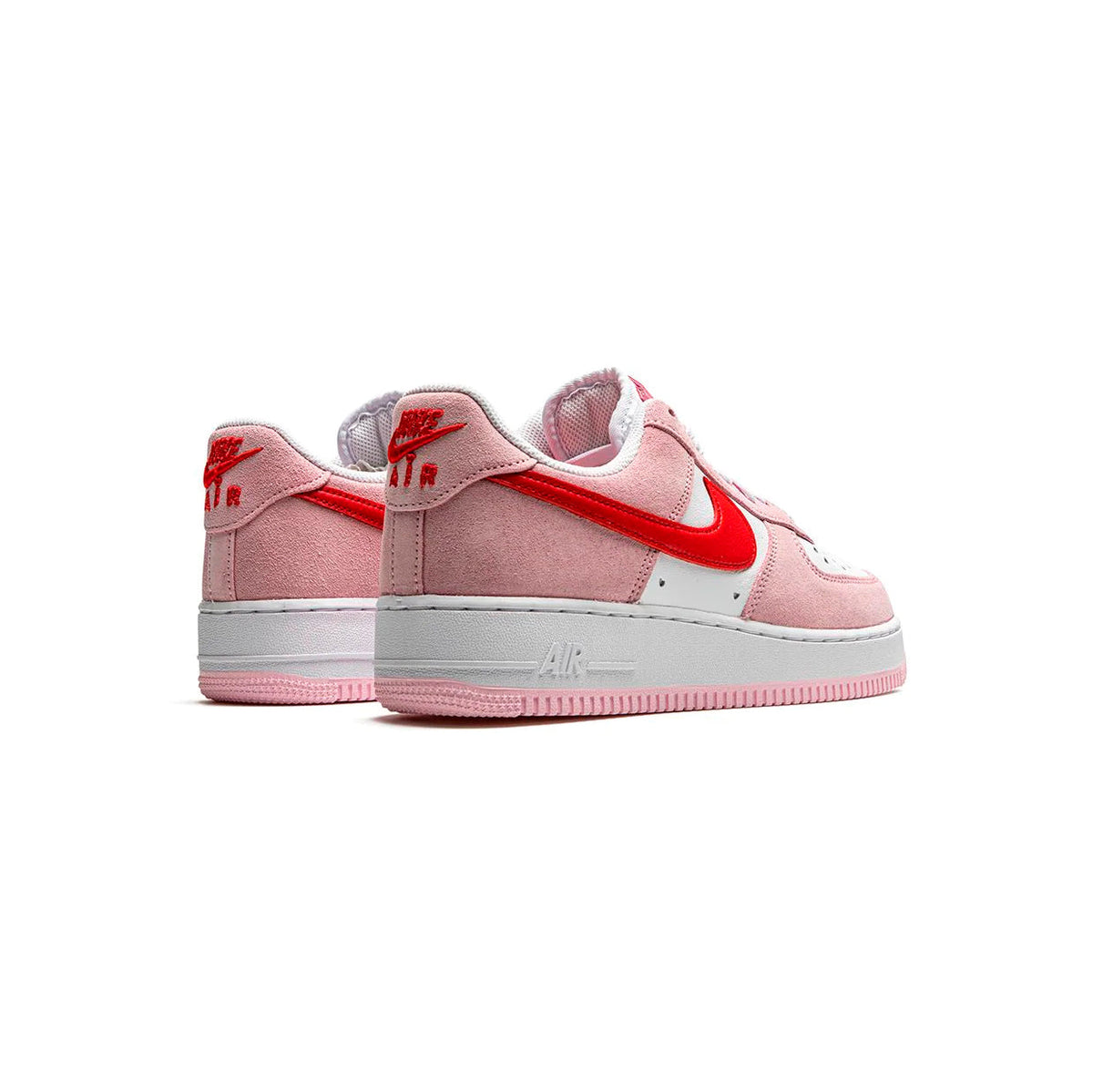 Nike Air Force 1 '07 Valentine's Day Baskets Blanc Bleu Homme Femme - 3