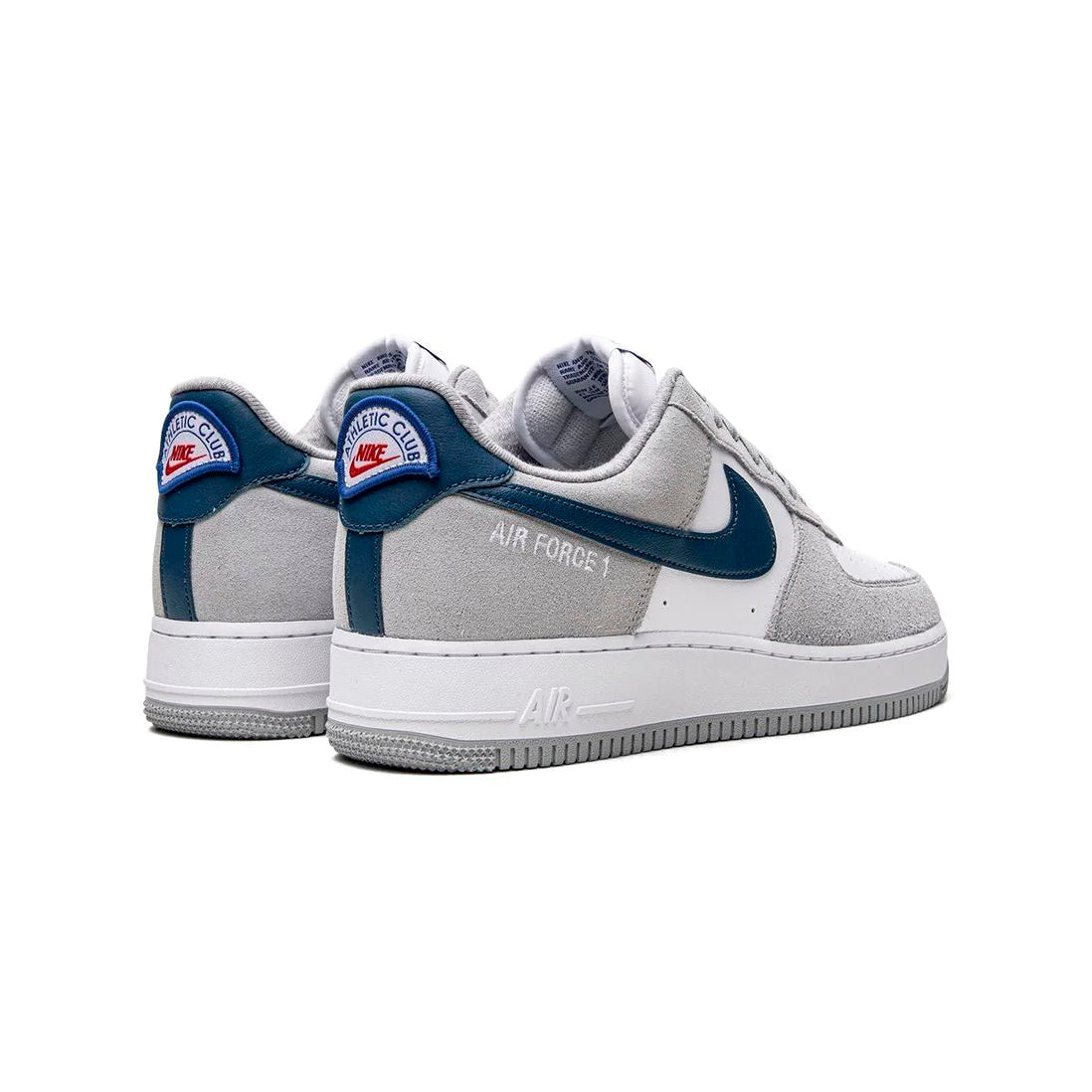 Nike Air Force 1 Low Athletic Club Marina Blue Baskets Blanc Bleu Mixte - 3